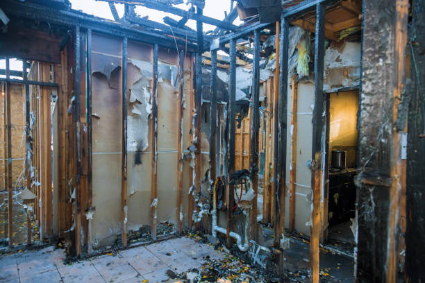 Professional Soot Cleanup technician working in Nowthen, MN